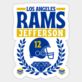 Los Angeles Rams Jefferson 12 Edition 2 Sticker